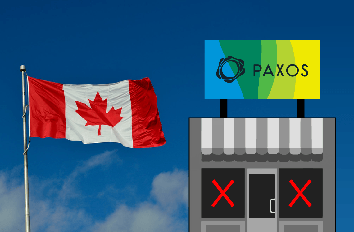 خروج Paxos من السوق الكندية