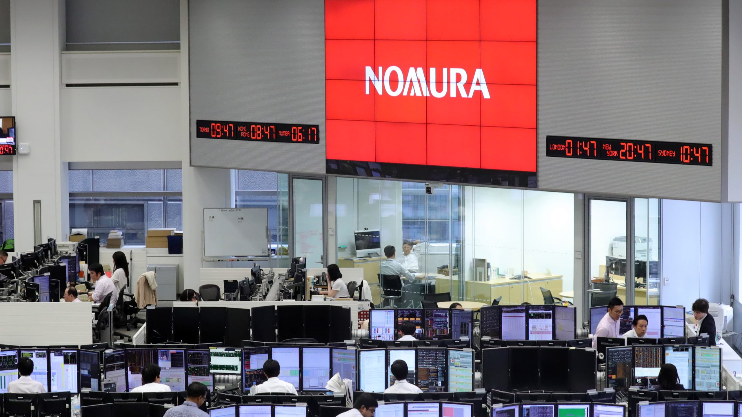 ارتفاع أرباح نومورا Nomura قبل خصم الضرائب نصف السنوية بنسبة 118% مدفوعة بتنويع الإيرادات