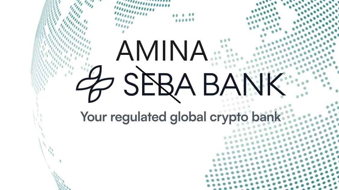 من SEBA إلى AMINA: إعادة صياغة العلامة التجارية لبنك العملات المشفرة الخاضع للتنظيم السويسري