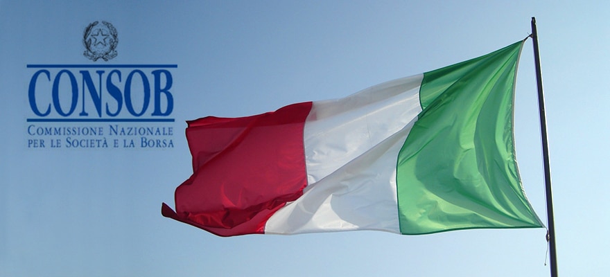هيئة التنظيم الإيطالية Consob تستهدف 6 مواقع مالية غير قانونية في أحدث حملة لها