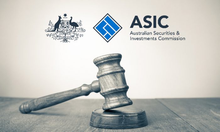 حصلت هيئة الأوراق المالية والاستثمار الأسترالية (ASIC) على أمر إفلاس ضد ASX Wolf