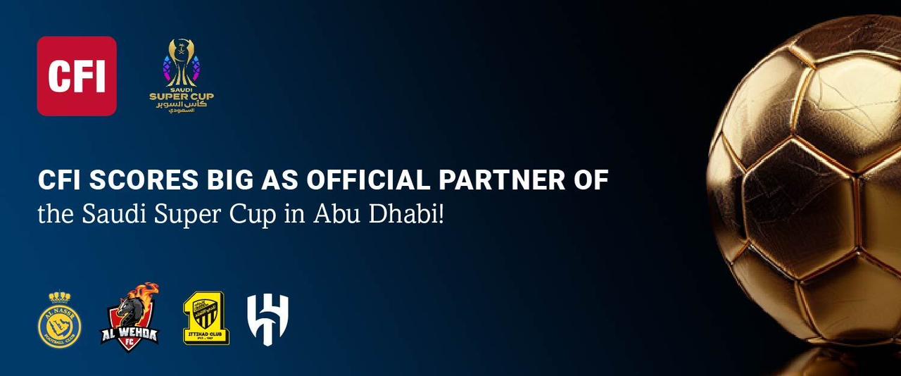 مجموعة CFI ترعى كأس السوبر السعودي في أبوظبي