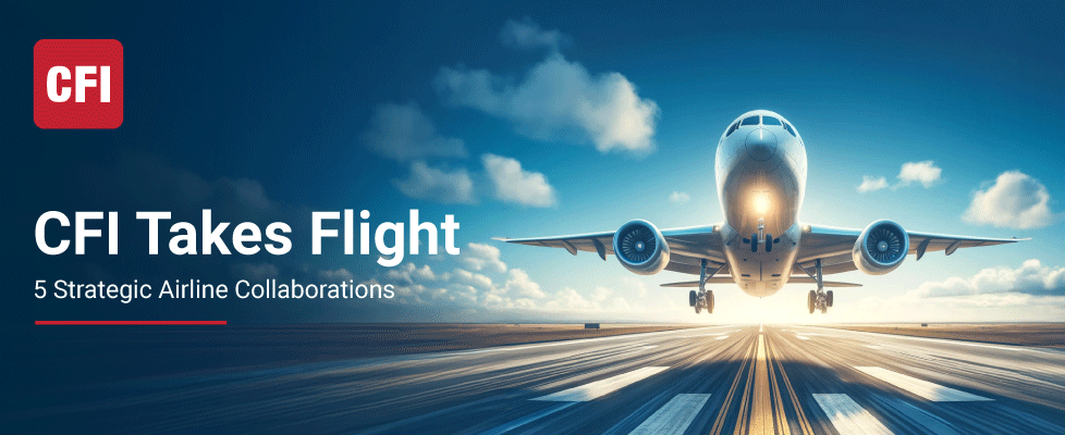 يُعلن موفر التداول عبر الإنترنت الرائد CFI ن سلسلة من اتفاقيات عالية المستوى مع شركات الطيران