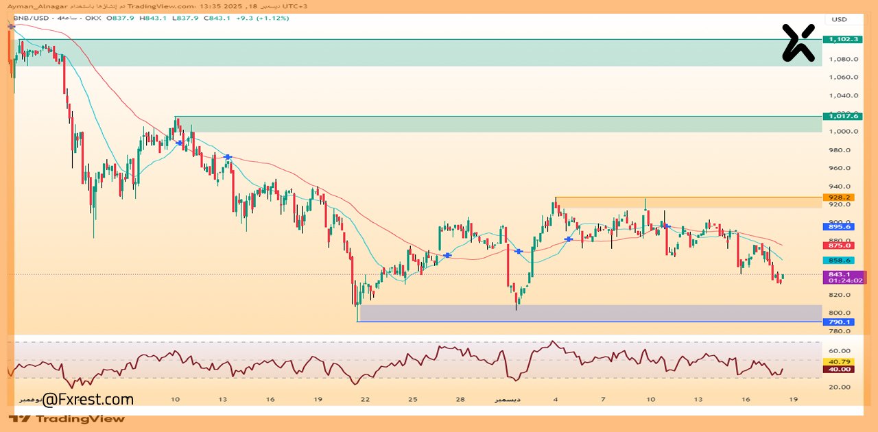 التحليل الفني لعملة BNB