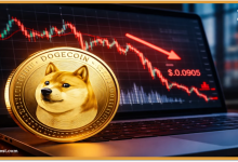 تحليل عملة دوجكوين (DOGE/USD): تماسك داخل نموذج الوتد الهابط ومحاولة اختراق إيجابية
