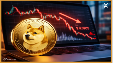 تحليل عملة دوجكوين (DOGE/USD): تماسك داخل نموذج الوتد الهابط ومحاولة اختراق إيجابية
