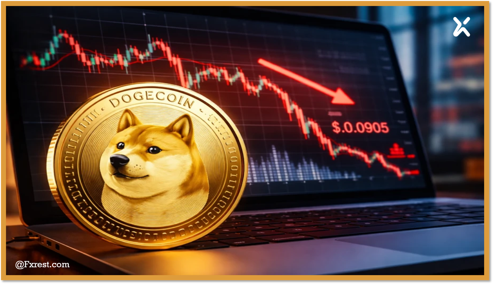 تحليل عملة دوجكوين (DOGE/USD): تماسك داخل نموذج الوتد الهابط ومحاولة اختراق إيجابية