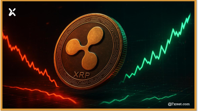 تحليل عملة الريبل (XRP/USDT): اختراق خط الاتجاه الهابط ومحاولة التماسك أعلى خطوط الدعم